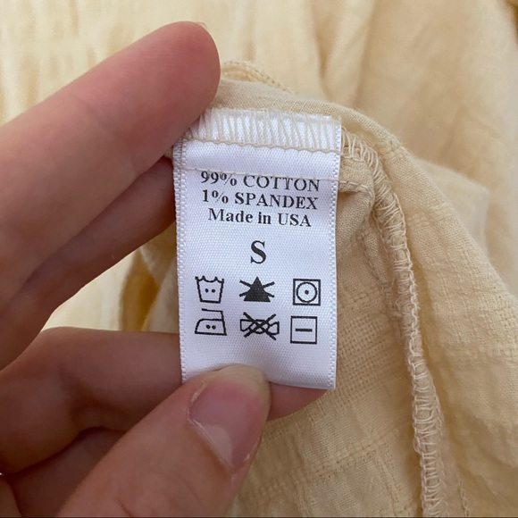 Black Crane Box Top, colour: vanilla, size: small, slow fashion, sustainable. - Picture 8 of 8